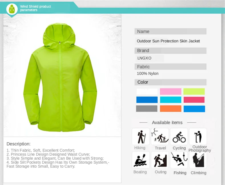 Regenjacke für jedermann