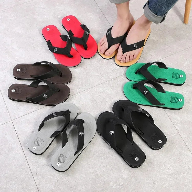 Klassische Herren-Strand-Flip-Flops – Leicht & bequem Perfekt für heiße Sommertage – bequem und stylisch für Zuhause oder unterwegs