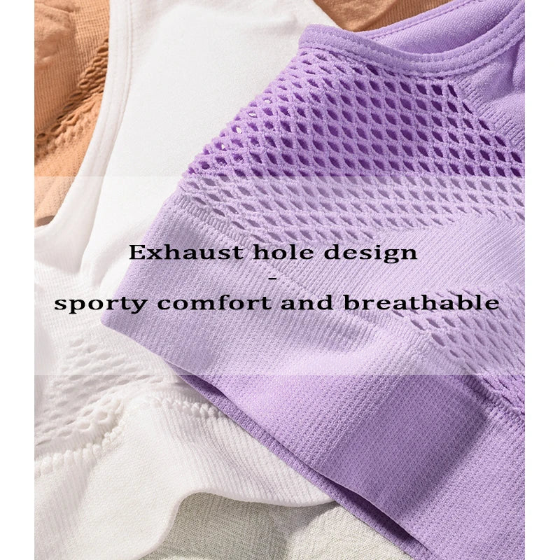 Atmungsaktives Damen-Sport-Bustier