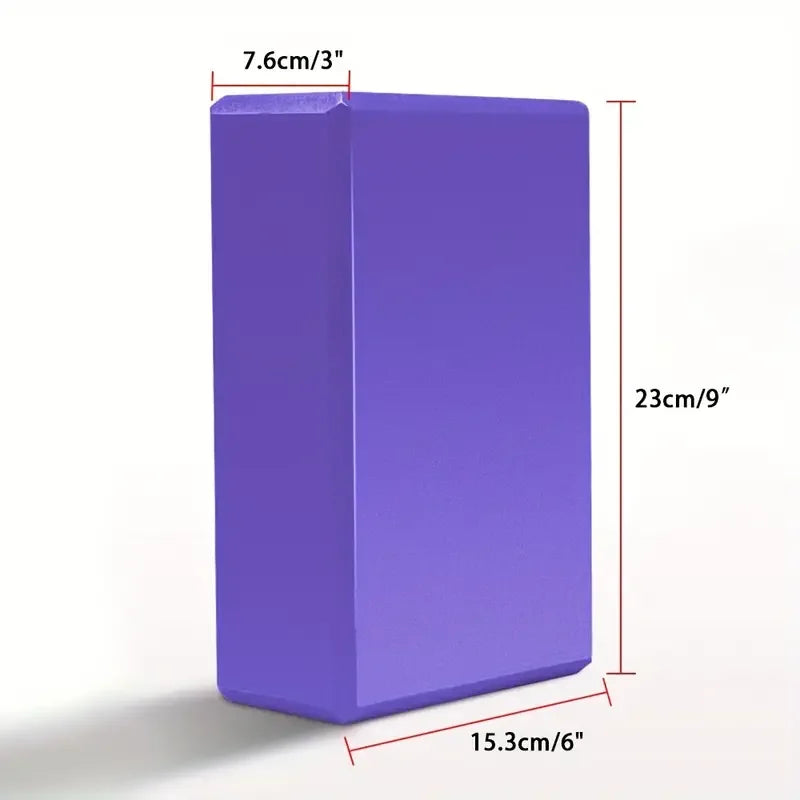 Yoga-Block aus EVA – Leicht, rutschfest & ergonomisch geformt