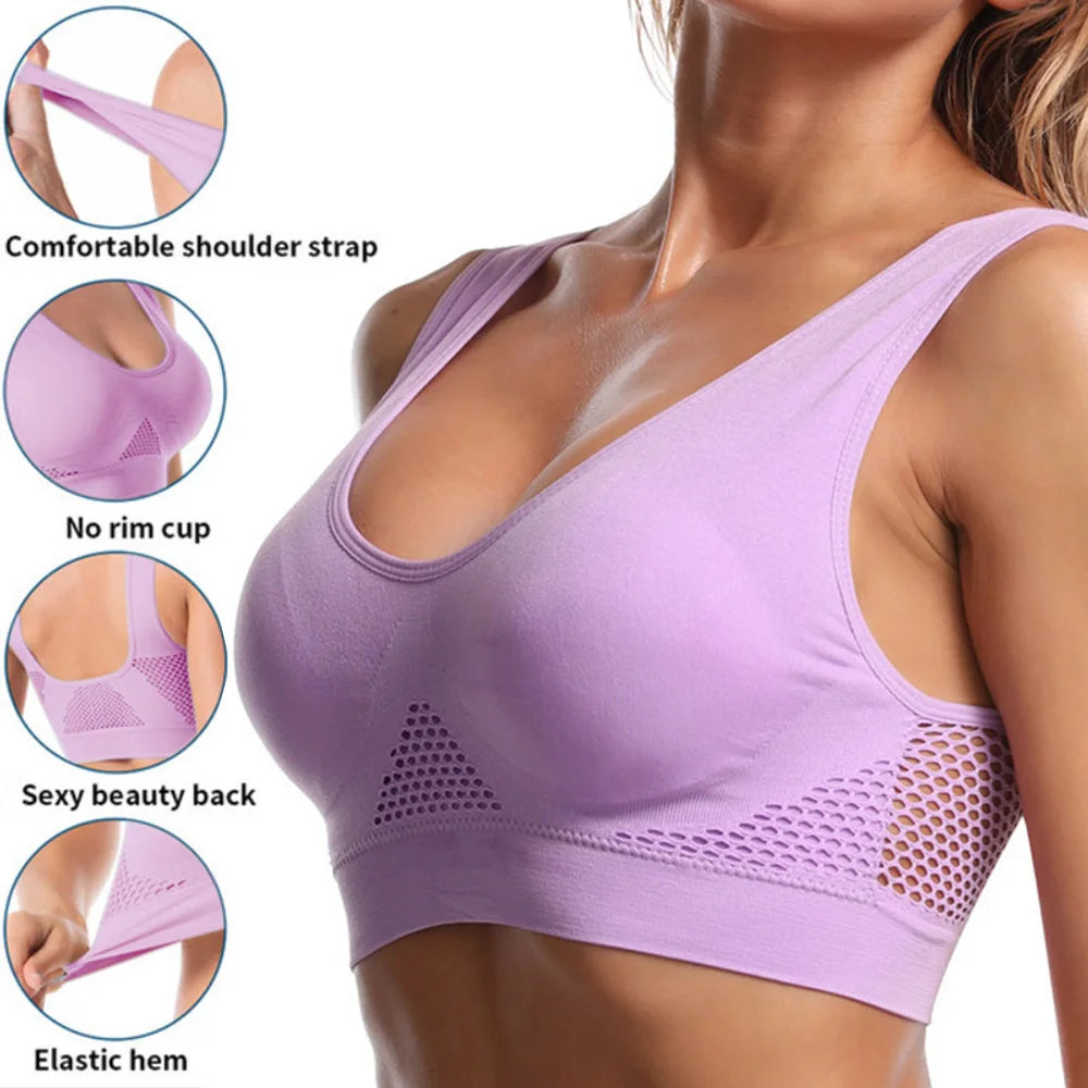 Atmungsaktives Sport-Bustier