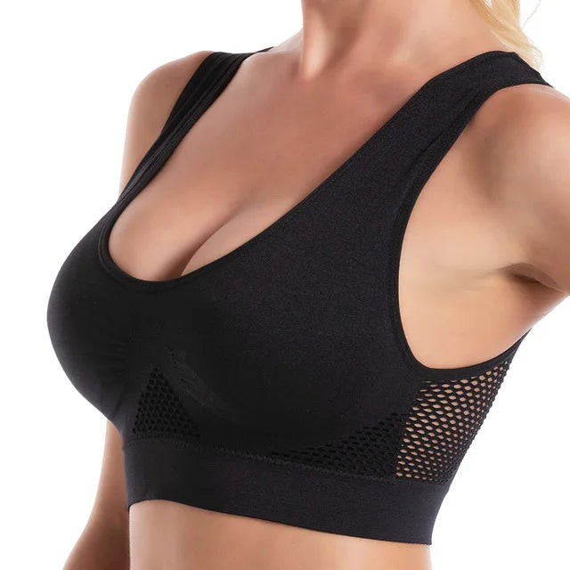 Atmungsaktives Damen-Sport-Bustier