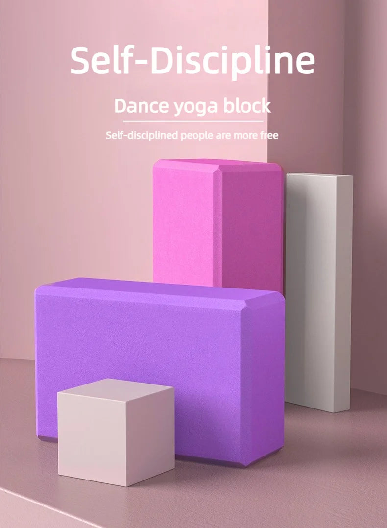 Yoga-Block aus EVA – Leicht, rutschfest & ergonomisch geformt