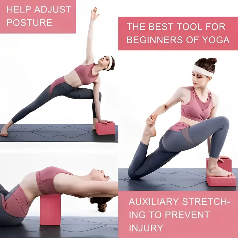 Yoga-Block aus EVA – Leicht, rutschfest & ergonomisch geformt