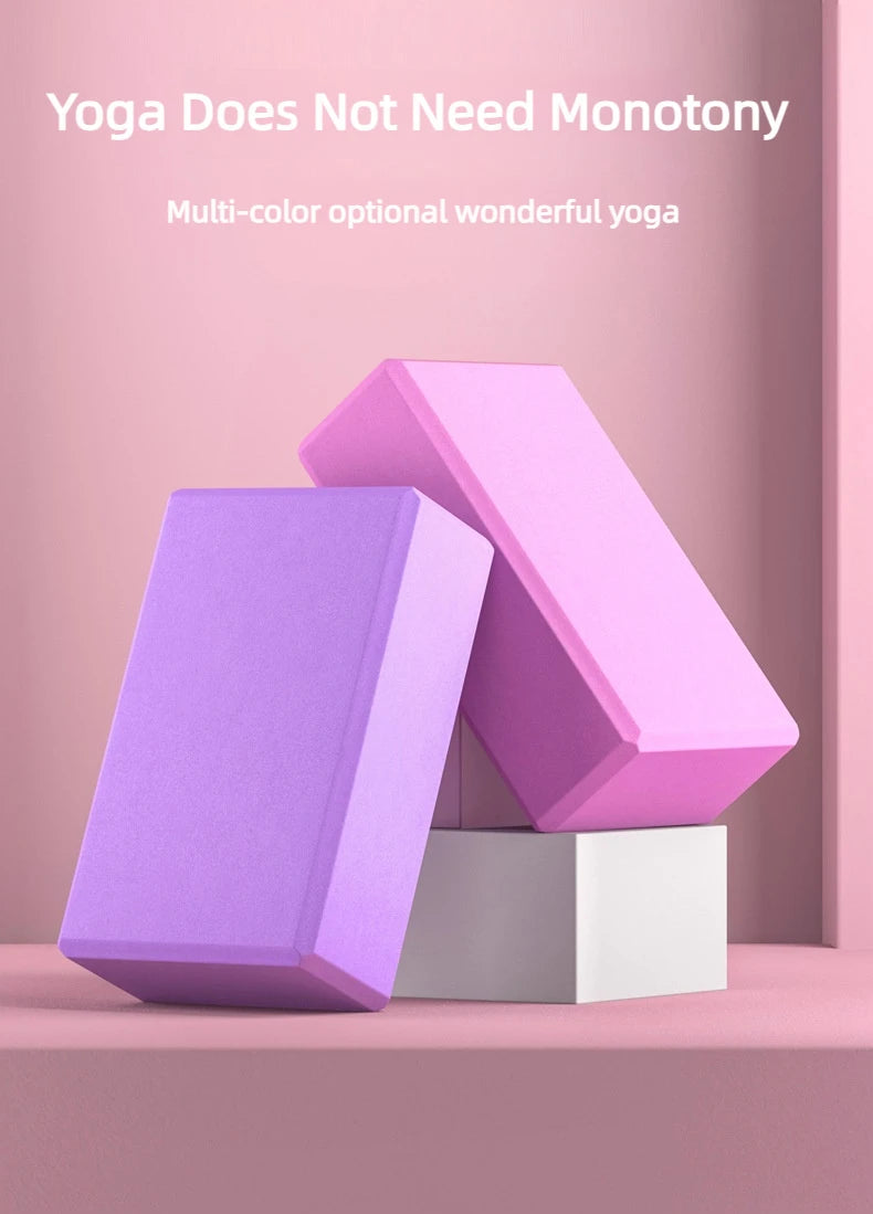Yoga-Block aus EVA – Leicht, rutschfest & ergonomisch geformt