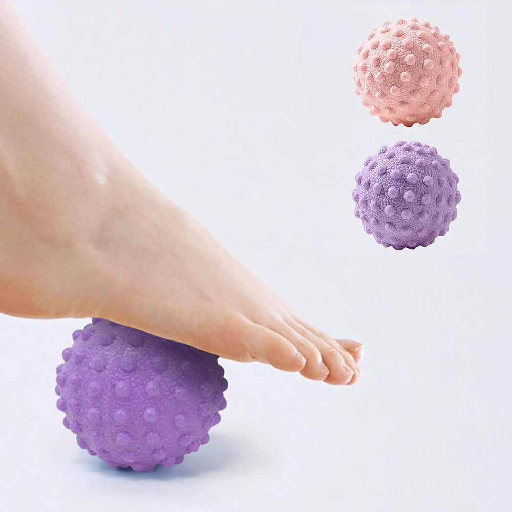 Faszienball, Massageball mit erhöhten Punkten