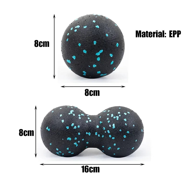 EPP 8 cm Erdnussbälle, Körpermassage-Faszienball
