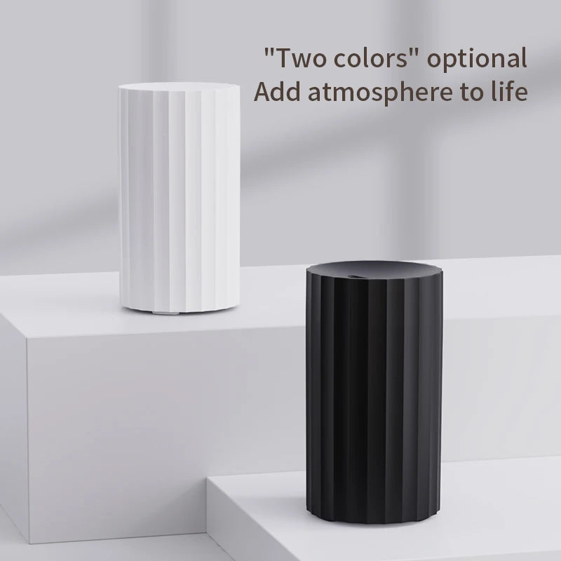 USB Aroma-Diffuser mit Farbflamme – Luftbefeuchter & Duftlampe in einem