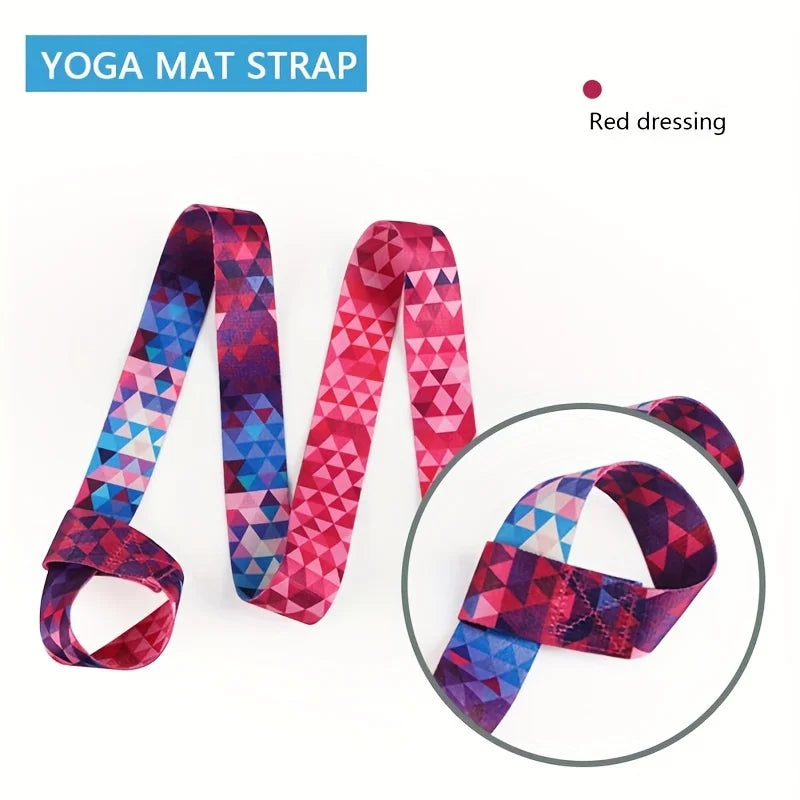 Verstellbarer Yoga-Gurt – Tragegurt & Aufbewahrungslösung in Einem Ideal zum Transport und zur Aufbewahrung deiner Yogamatte