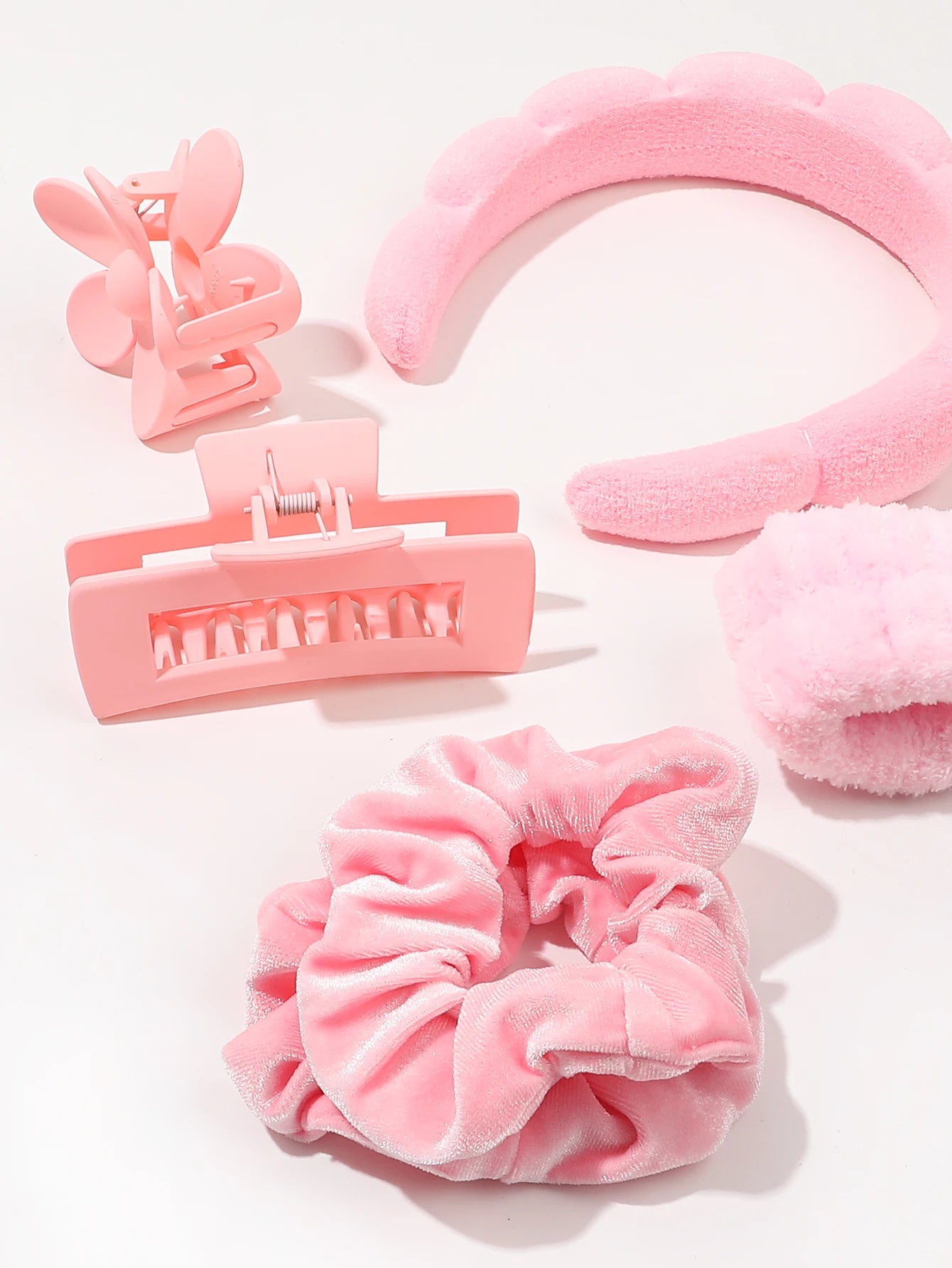 Beauty-Band Set „Sweet Spa“ – 6-teiliges Wellness-Set für Gesichtspflege &amp; Styli
